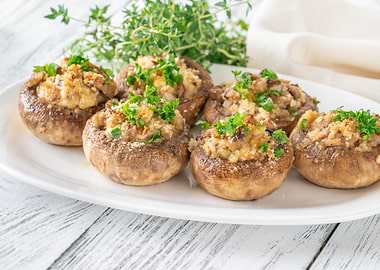 Stuffed mushrooms