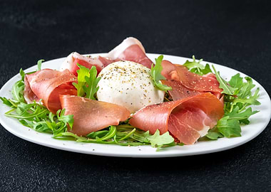 Antipasto with prosciutto