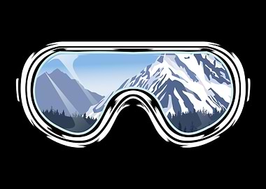 Winter Sport Goggles Skiin