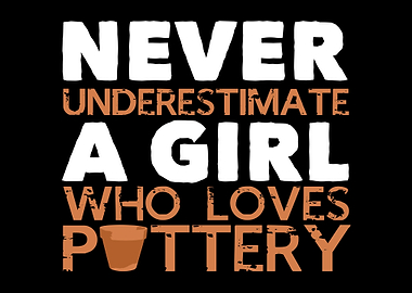 Pottery Girl Joke Clay