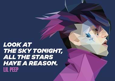 Quote FanArt Lil Peep