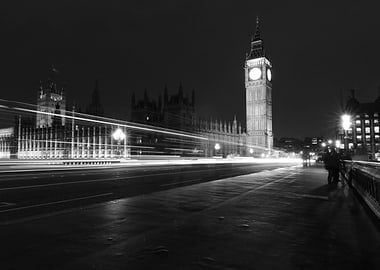 Big Ben at night