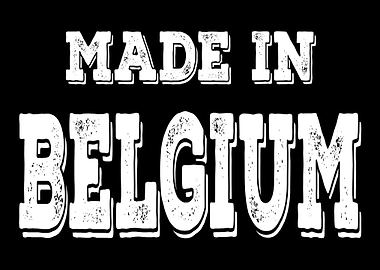 Born in Belgium gift