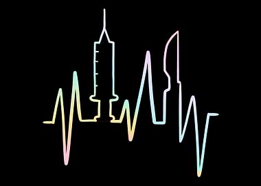 Nursing Heartline EKG Line