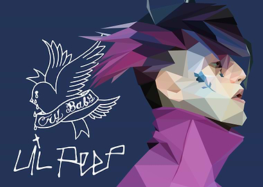 Lil Peep Lowpoly