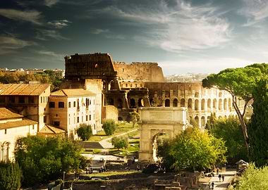Colosseum Rome Italy City