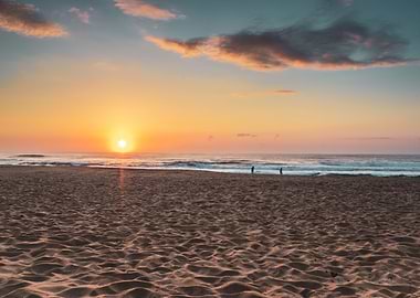 Indian Ocean at sunrise