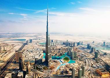 Dubai Burj Khalifa UAE