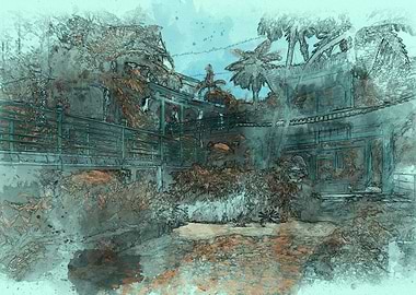 Picture of Chinese garden