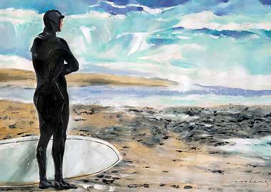 A Surfers Wait