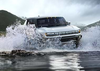 GMC hummer ev 2022 river