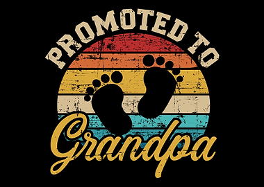 Promoted to Grandpa vintag