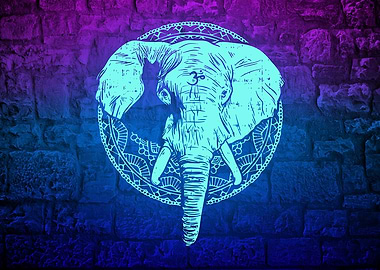 Spiritual Elephant motif