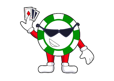 Poker chip Poker cards