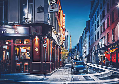 Paris City Streets France
