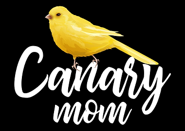 Canary Mom Canary Bird Pet