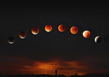 Phases of the bloody moon