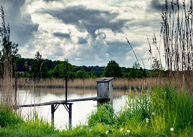 Landscape, lake, travel