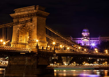 Night in City of Budapest