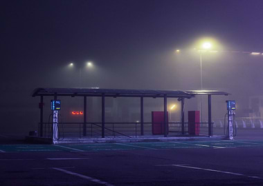 The fog point city poster