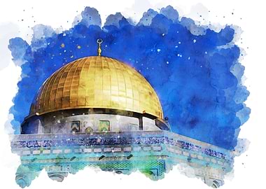Dome of The Rock Paintings