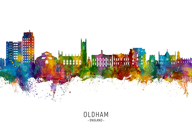 Oldham Skyline England