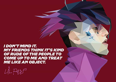 Quote Lil Peep FanArt