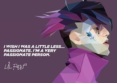 Lowpoly Lil Peep FanArt