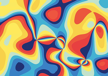 Miro painting curvy pop pa