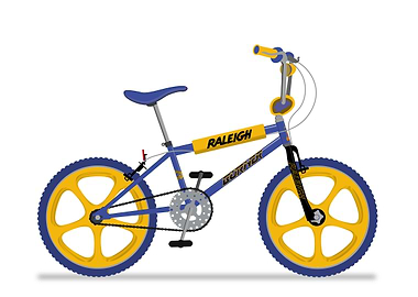Raleigh BMX Burner Mag