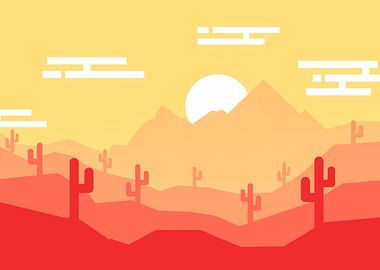 WASTELAND FLAT DESIGN 4
