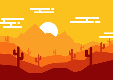 WASTELAND FLAT DESIGN 3