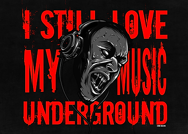 Underground Music Zombie