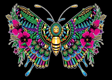Butterfly Mandala