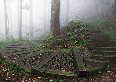 Taiwan forest landscape