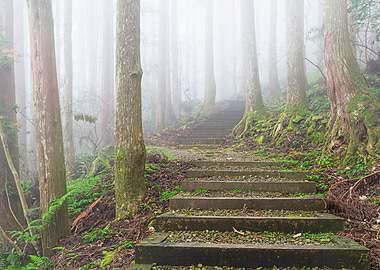 Taiwan forest landscape