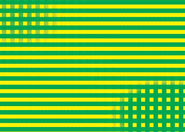 Colorful lines illusion