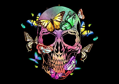 Butterfly Skull