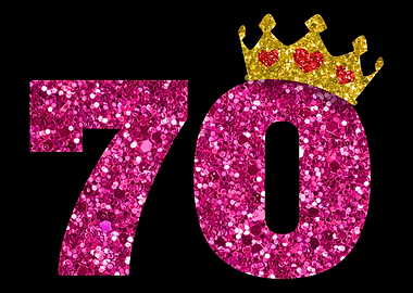 70th Birthday 70 Years Old