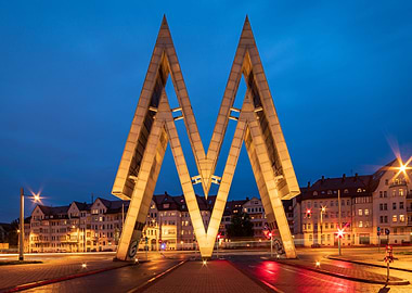 Leipzig Trade Fair sign