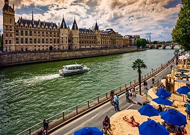 Paris France Seine City