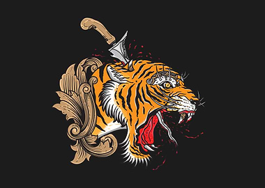 Tiger keris indonesia