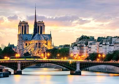 Paris France Notre Dame