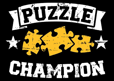 Jigsaw puzzle champion