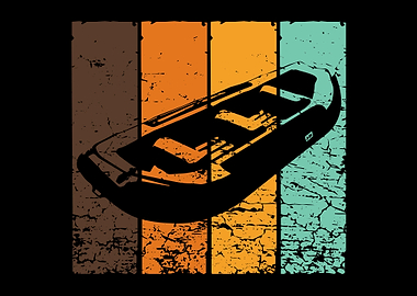 Retro Whitewater Rafting