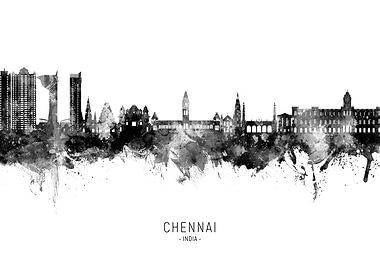 Chennai Skyline India