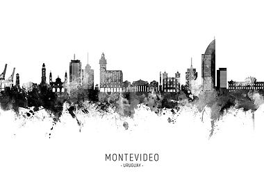 Montevideo Skyline Uruguay