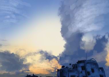 Clouds that made me smile