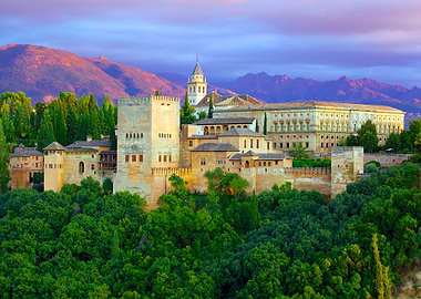 Spain Granada Alhambra