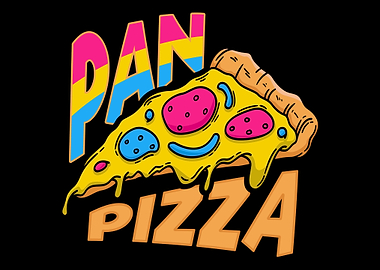 Pansexual Pride Pizza